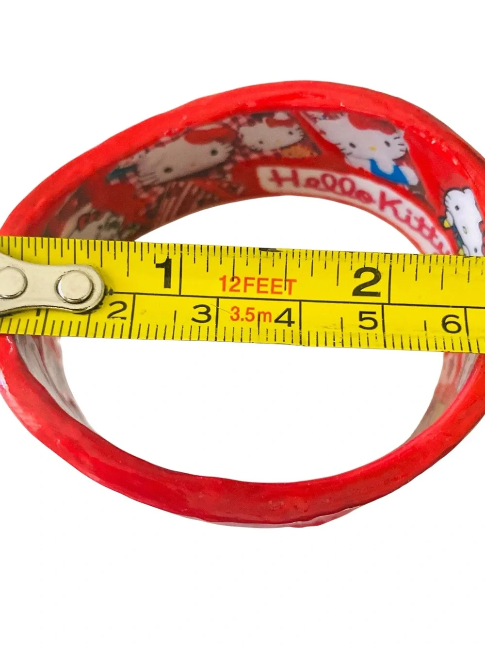 Hello Kitty Red Character Hinged Bangle